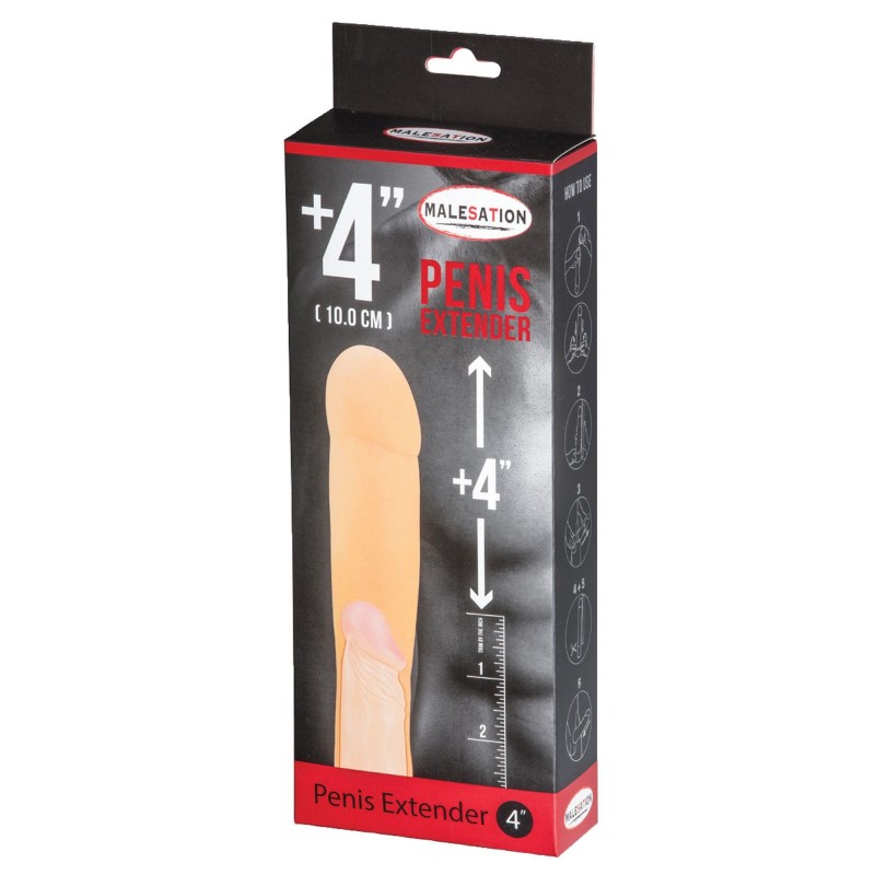 MALESATION Penis Extender 4"